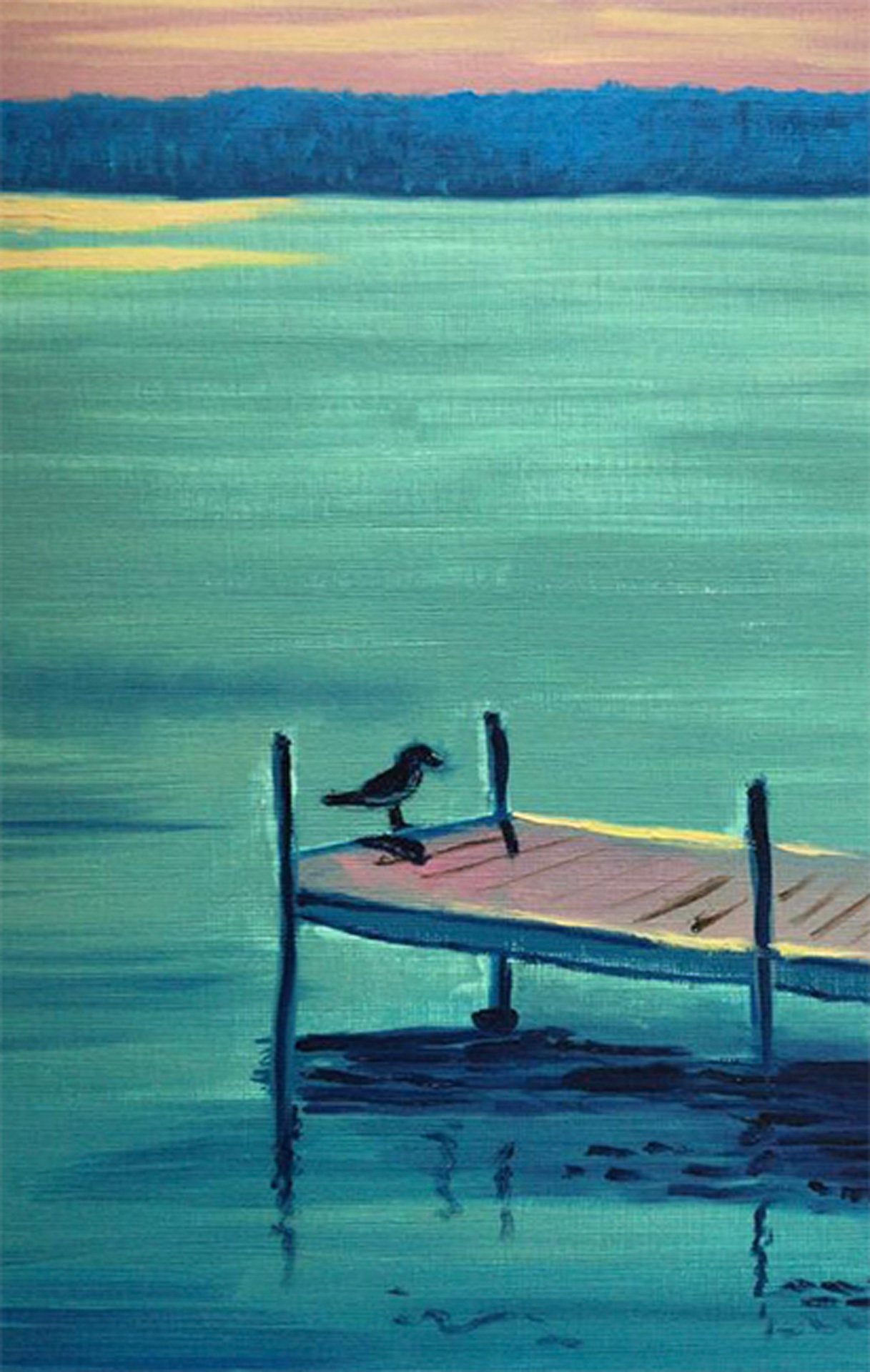 bird on the lake