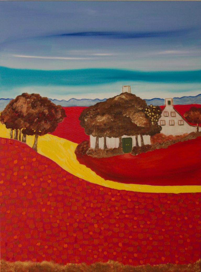 scarlet fields
