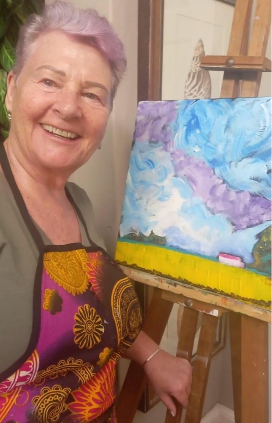 rene richards painting
