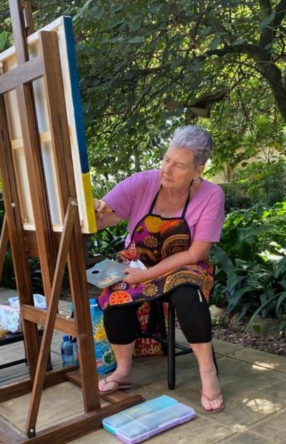 rene richards painting