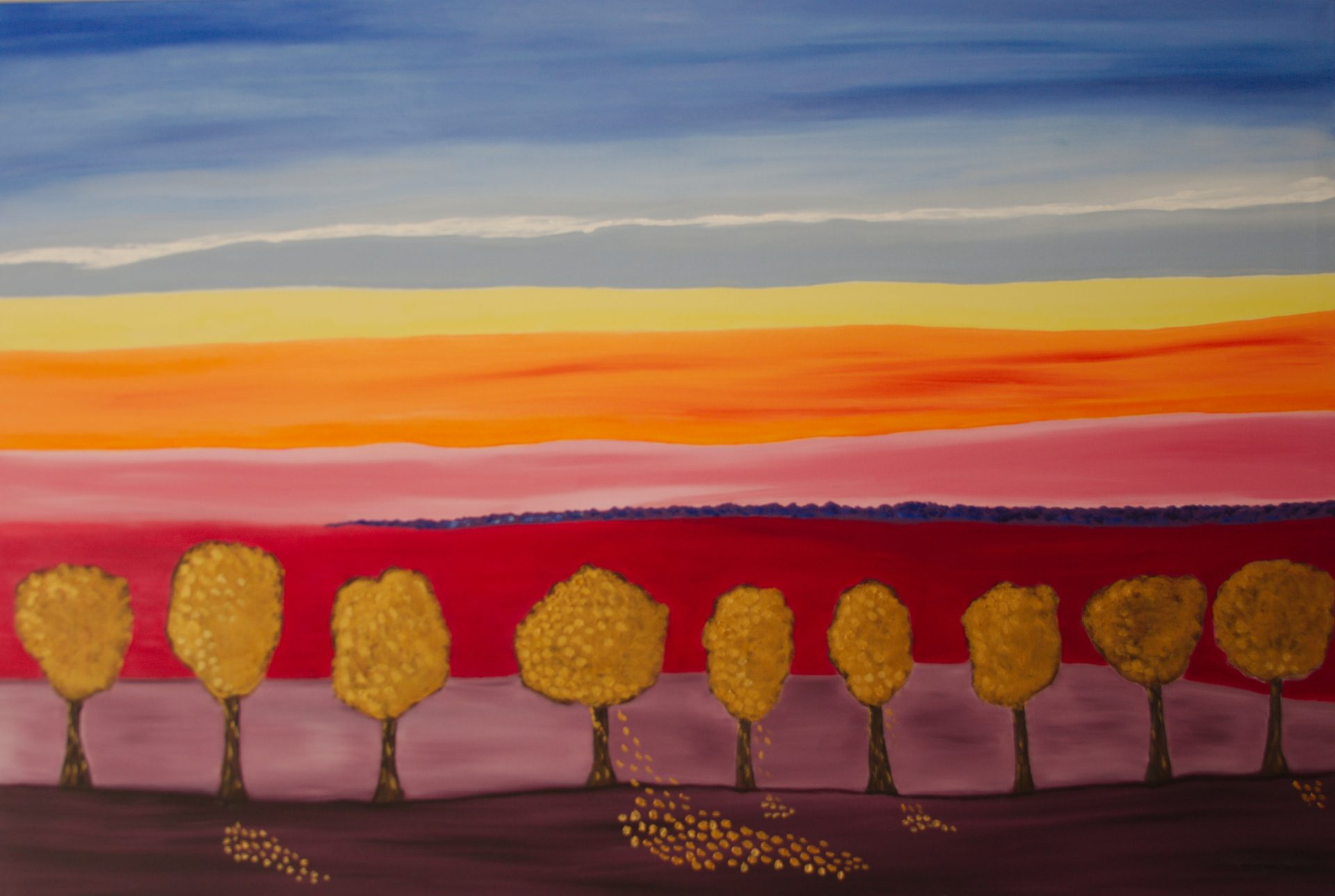 shake the golden trees